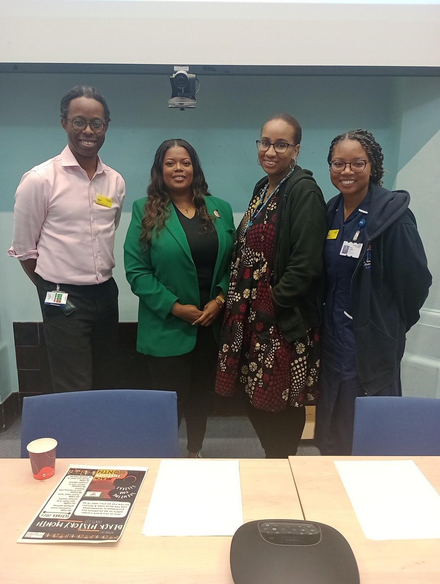 Our #BlackHistoryMonth Q&A panel, was held today. Our internal ambassadors talked about progress being made within the Trust to combat racial prejudice & discrimination, as well as answering questions from colleagues. BWC colleagues can watch the recording via our intranet.