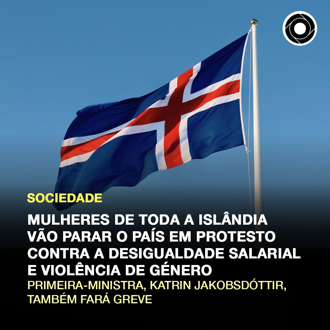 Os sindicatos da Islândia apelaram às mulheres e às pessoas não binárias para que recusem qualquer trabalho remunerado e não remunerado, incluindo tarefas domésticas. Cerca de 90% dos trabalhadores islandeses pertencem a um sindicato. Sabe mais: comunidadeculturaearte.com/mulheres-de-to…