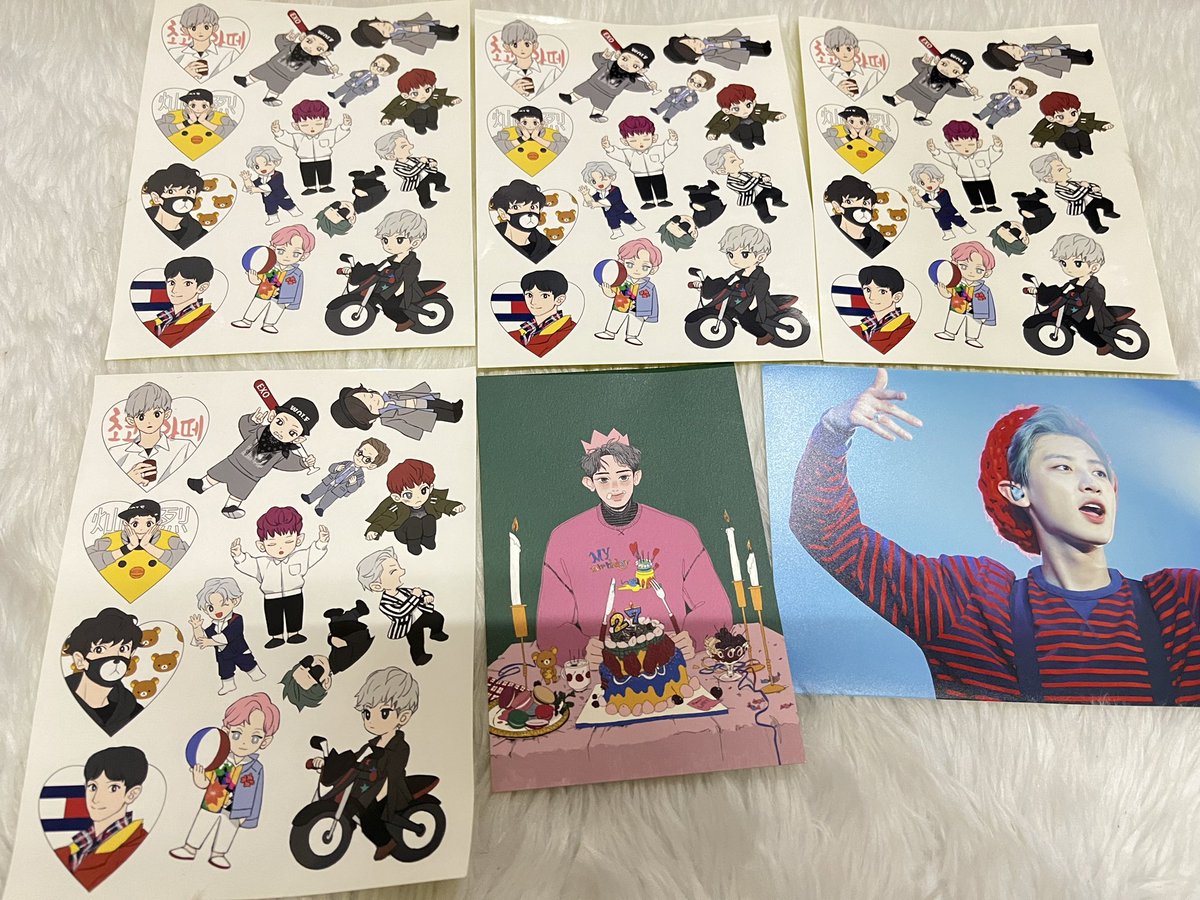 WTS/LFB PH #TVSOnhand Clearance Sale EXO Chanyeol Random Stickers and Postcard/Photo Get all for ₱30 + lsf 💸 DOP: 10 days after reservation 📦 Can ship w/ other onhands ❌ No cancellation Reply/DM Mine to reserve ~