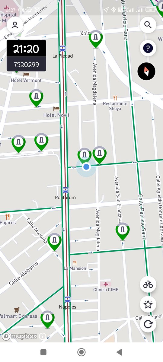MarFereug's tweet photo. @ecobici dejé aparcada una bicicleta me sigue contando el tiempo cabe mencionar que en varías estaciones no dejaba sacar bicicletas y había personas con el mismo problema https://t.co/Fz74zFewAP