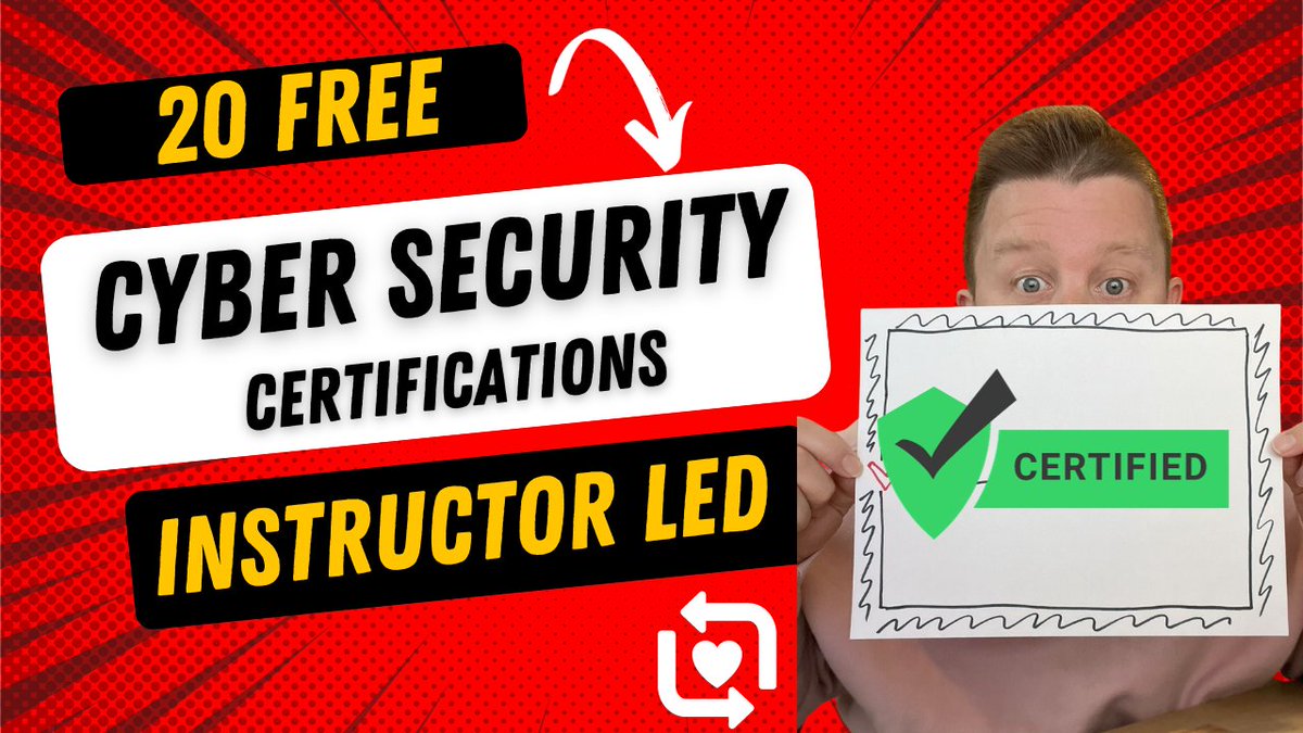 mikemillercyber's tweet photo. Here are 20 Free Cyber Security Courses (Self Paces or Instructor Led) that will get you Certified.  I finally found the golden nugget.

These are free courses by Qualys, one of the biggest names in security. They are totally free and have final exams at the end of them. They are time consuming, but there is an opportunity to gain some broad knowledge and obtain certifications in the following:

🔵 Vulnerability Management Learning Path:
1. Vulnerability Management (Foundation)

2. Vulnerability Management (Detection, and Response)

3. Vulnerability Management (Deeper Knowledge)

4. Global Asset View and Management

5. Scanning Strategies

6. Reporting Strategies

7. Patch Management

🟢 Policy Compliance Learning Path:

1. Policy Compliance (Foundation)

2. Policy Compliance (Deeper Knowledge)

🔴 PCI Compliance Learning Path:

1. PCI Compliance (Foundation)

2. PCI Compliance (Deeper Knowledge)

🟠 Endpoint Detection and Response Learning Path:

1. Endpoint Detection and Response (Foundation)

2. Endpoint Detection and Response (Deeper Knowledge)

🟣 Additional Certified Courses:

1. Cloud Security Assessment and Response

2. Endpoint Detection and Response (Secure Endpoints)

3. API Fundamentals

4. Cloud Agents

5. Container Security

6. File Integrity Monitoring

7. Web Application Scanning

ALL of these courses include hands-on lab training and certifications.

If you go to https://t.co/rDwoHRzz6M you will find them.

This field of cyber security is so different from any other field because you literally have the ability to make your own path and self train. There is no blueprint to be successful in this career. All you have to do is use the resources that are in front of you. Please pass this around the internet for others that are struggling.

It's in your hands now. No more excuses. Go chase it. Which one are you going to jump on first?

----------------------------------------------

🔥This Saturday, I'll be emailing thousands of people exact directions on how to get Cyber Security recruiters in your inbox. Don't miss out. Be sure to Subscribe at ➡https://t.co/GcdJet8RwY⬅.

🚀Struggling with your career? Spend 4 hours with me the evening of November 7th in my LinkedIn Growth Lab. Learn more at ➡https://t.co/d4ppFhJP85.⬅

#cybersecurity #informationsecurity #infosec #leadershipbyexample