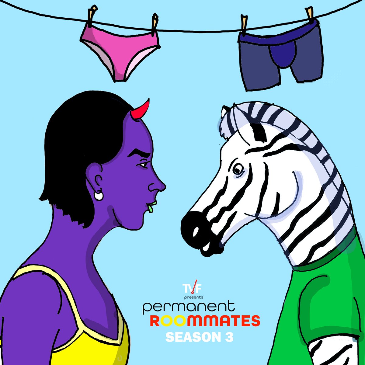 ShashankFC239's tweet photo. Permanent Roommates fan art 🎨

#tvf #permanentroommatesonprime @thevira https://t.co/9l10ERvJe5