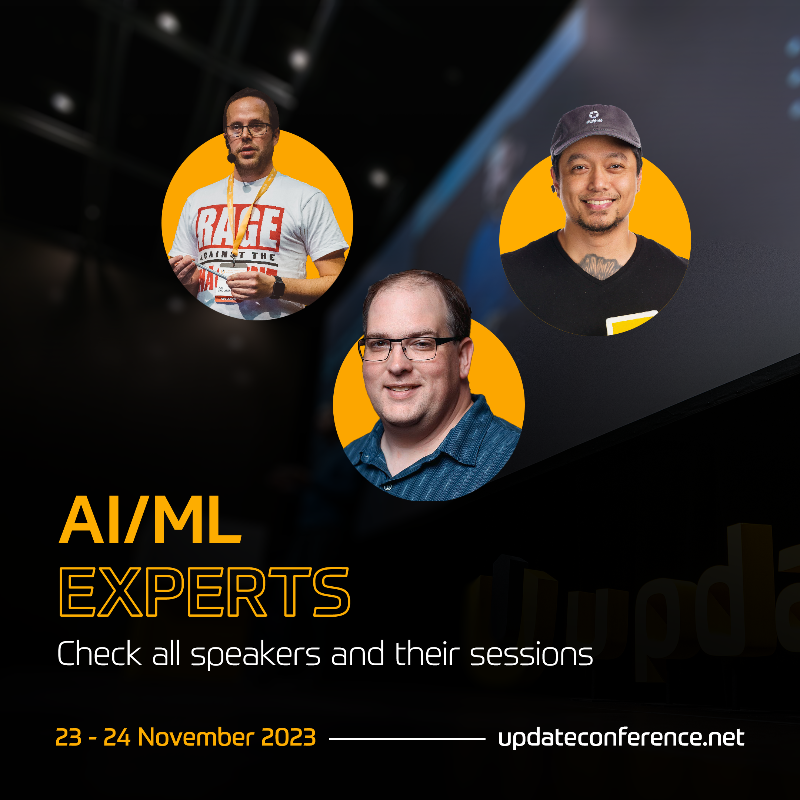 update_conf's tweet photo. #UpdateConferencePrague2023
23 - 24 November 2023, Prague | online
.NET | CLOUD | SECURITY | FUTURE