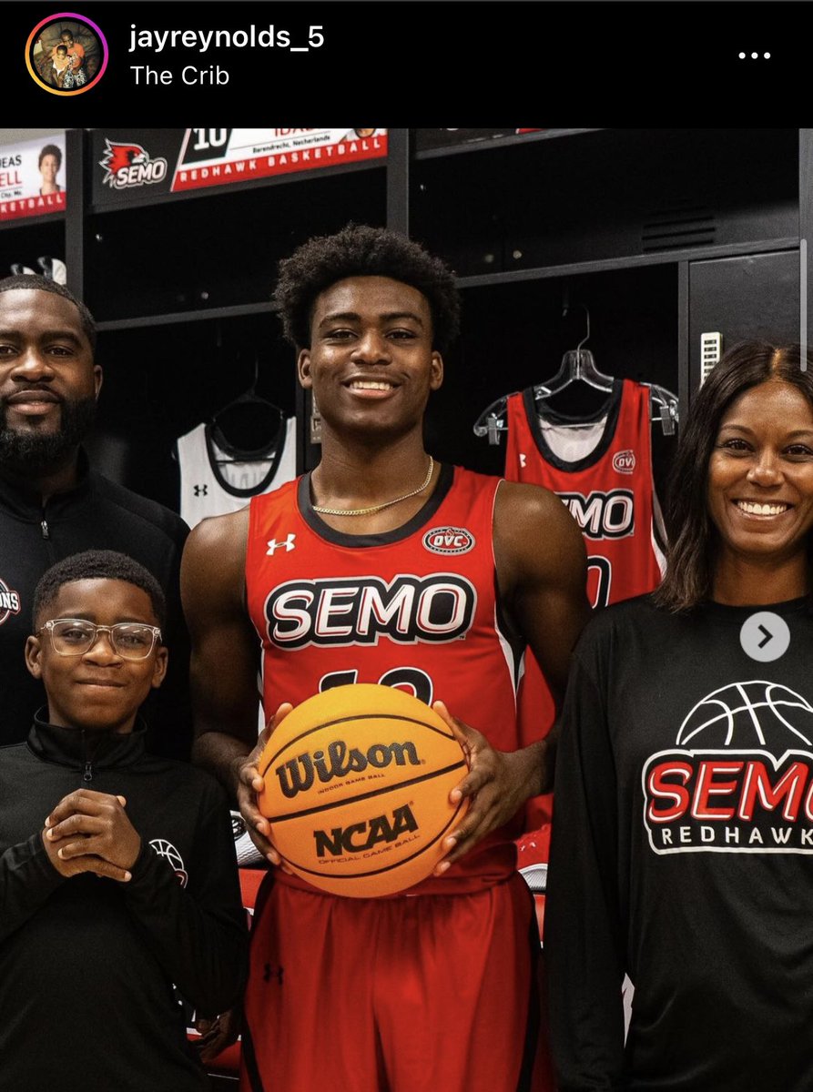 Congrats to our guy <a href="/Jay_Reynolds5/">Jay Reynolds</a> for committing to <a href="/SEMOMBB/">SEMO Men’s Basketball</a>! The high scoring, shooting, slasher with +size &amp; length will be a big time asset the Red Hawks!