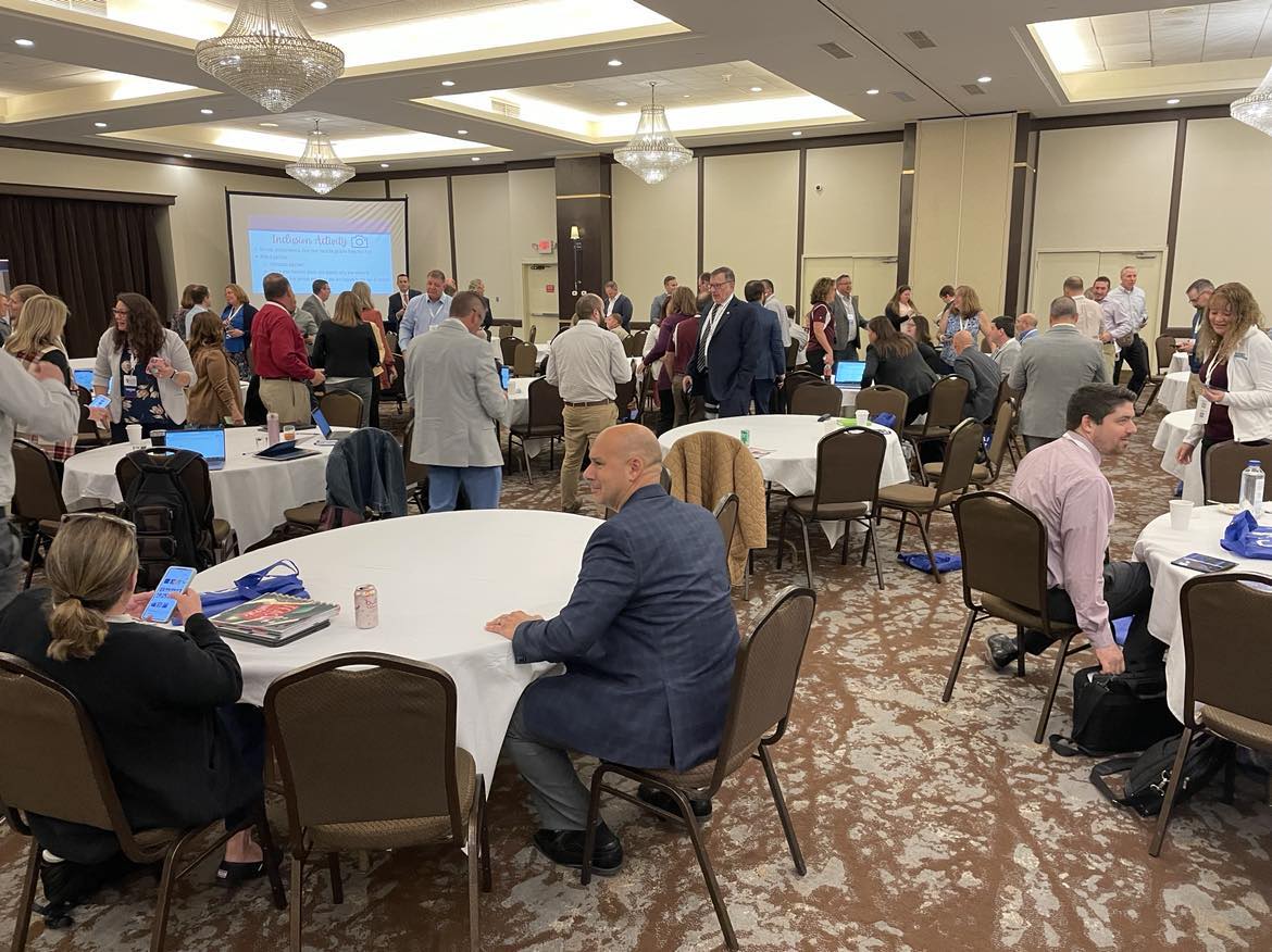 SouthCentralRIC's tweet image. The Leadership and Innovation Showcase #LIS2023 is off to a great start! #network #collaborate #connect #edtech #learning #southcentralric