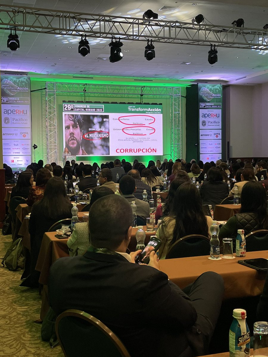 Hemos dado inicio a nuestro 29 Congreso de Capital Humano 2023 “Hacia una TransformAcción inteligente y sostenible” ✅