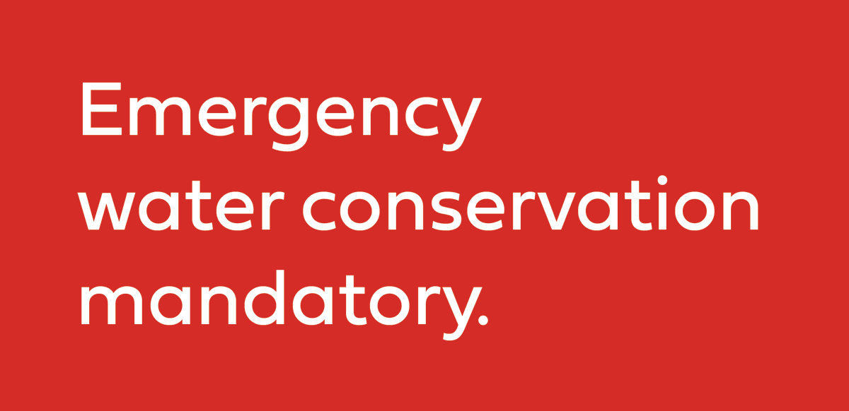 Cochrane’s water reservoirs have reached critical levels. All Cochrane residents and businesses must adhere to emergency mandatory water conservation.

More: cochrane.ca/CivicAlerts.as…