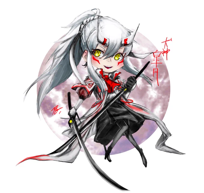 #同じ人が描いたと思えない絵を貼るこの辺りかな 