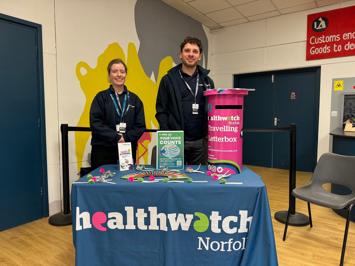 Thank you to both <a href="/HWNorfolk/">Healthwatch Norfolk</a> and <a href="/NorfolkMind/">Norfolk and Waveney Mind</a> for joining us at Banham Zoo today. 

The rain didn't stop families enjoying a day out at the zoo, and and visiting both organisations, who we're proud to regularly welcome to the zoo, in the Discovery Centre.

#partnerships