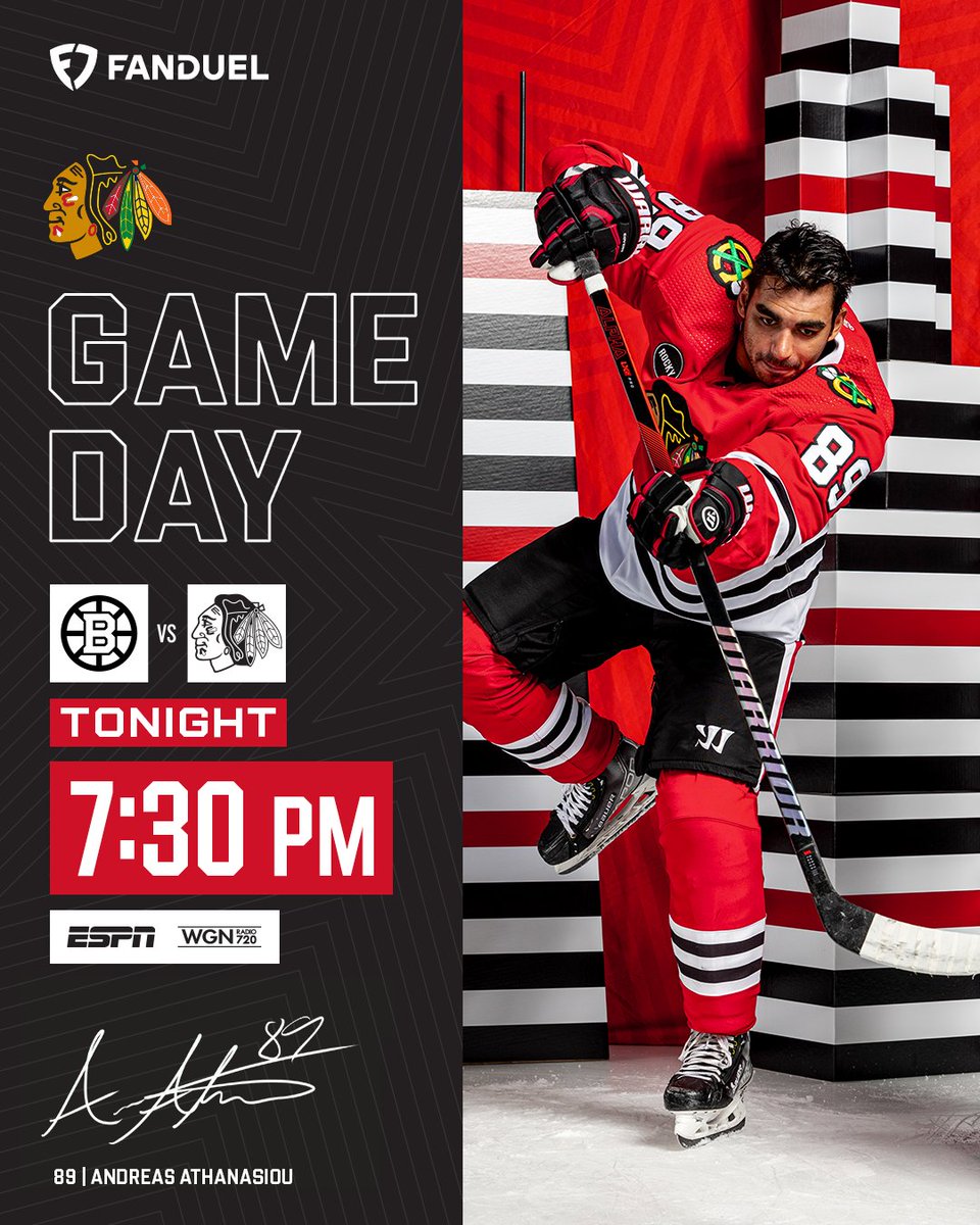 NHLBlackhawks's tweet photo. IT'S GAMEDAY https://t.co/ETqgtBNvn0