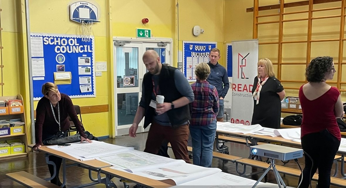 FCCSchoolMod's tweet image. Digwyddiad Ymgynghori Cyn Cynllunio yn Ysgol Gynradd Drury am eu hestyniad, llawer o adborth cadarnhaol! 
Pre Planning Consultation event at Drury CP for their extension, lots of positive feedback! @read_uk @DruryCP