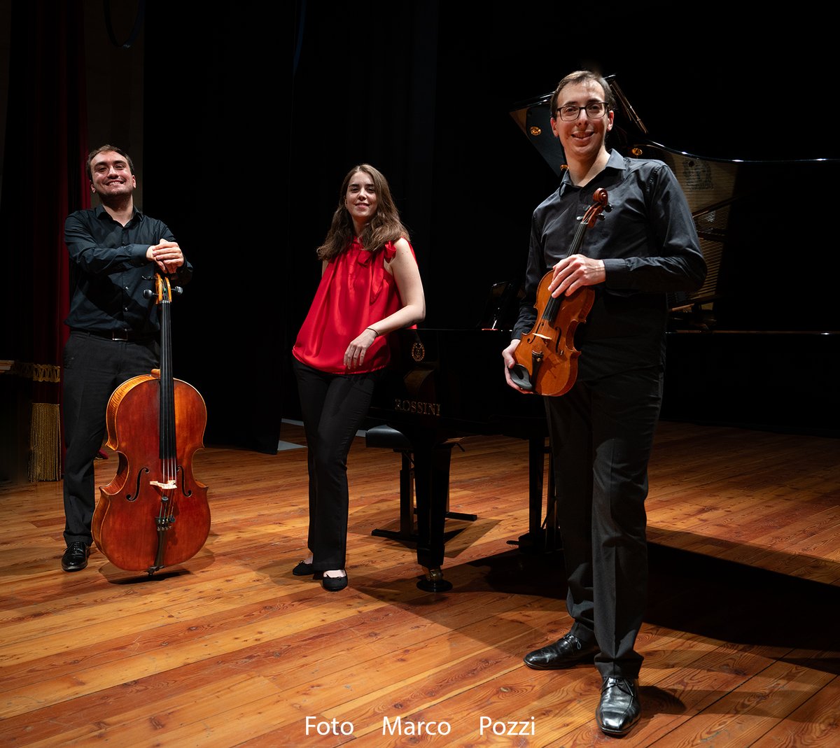 Trio Chimera, vincitore del Premio Nicosia
Marta Ceretta, pianoforte
Stefano Raccagni, violino
Giorgio Lucchini, violoncello
Brani di Boccherini, Schumann, Colombo, Shostakovich

9.11.23 - 19h

Conservatori del Liceu - Nou de la Rambla,88
Ingresso libero, prenotare sul sito IIC