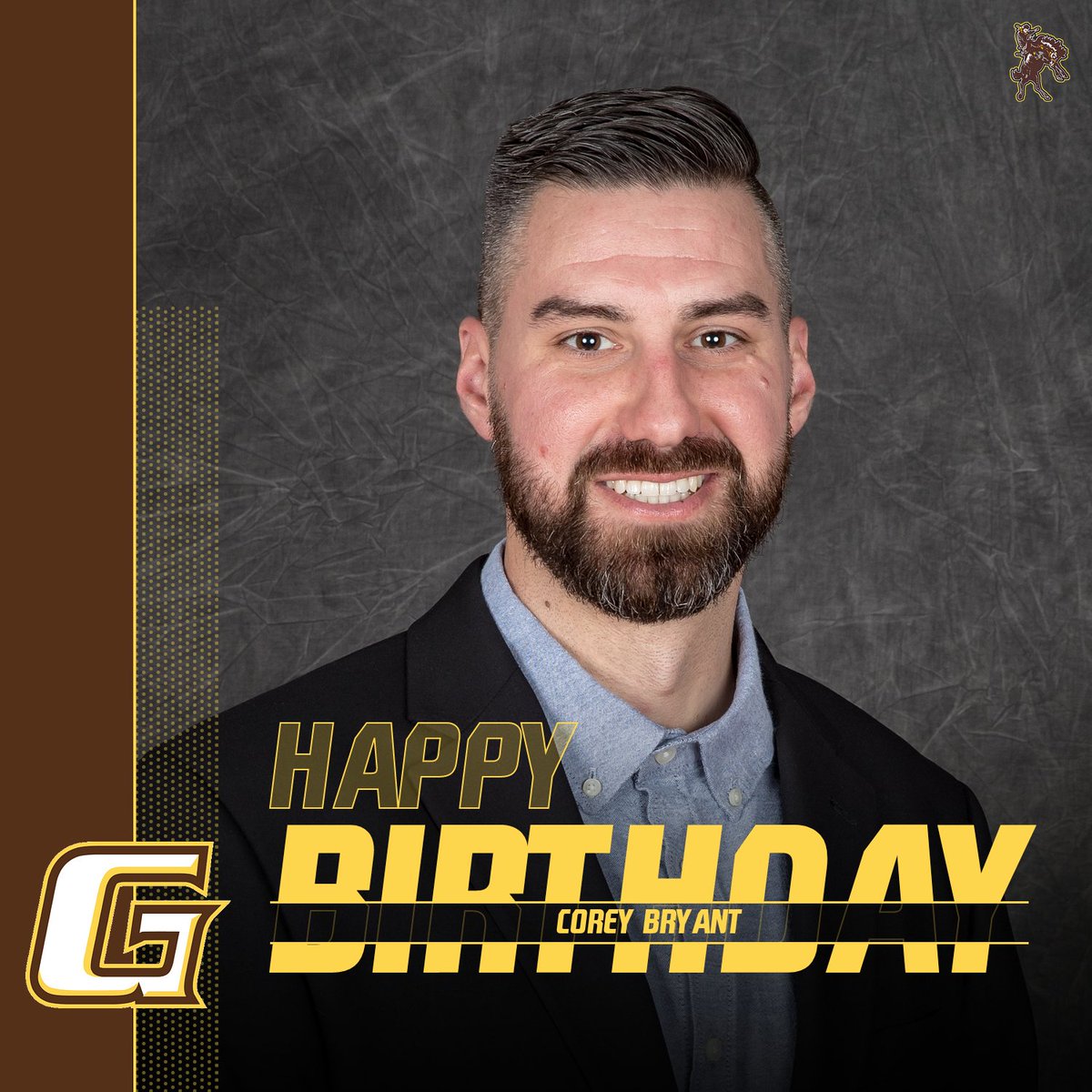 sportsbuster's tweet photo. Happy Birthday to our Men’s and Women’s Head Soccer coach, Corey Bryant. https://t.co/n8pNGlrzu2