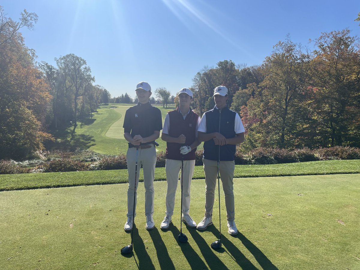 IVth Former Liam McFadden tees off at The BL @ AGC!  #GoFords