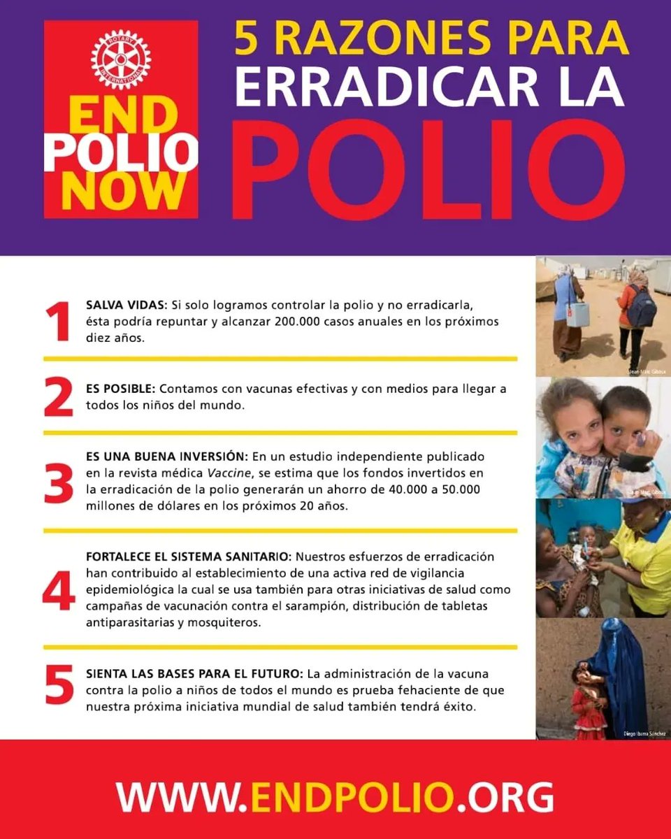 rotaractmett's tweet photo. El 24 de octubre es el día mundial de la lucha contra la polio, esta fecha es muy importante para los miembros de Rotary International, quienes desde 1985 han unido esfuerzos para erradicar esta terrible enfermedad.
#EndPolioNow
#RotaryImternational
#PoderMett https://t.co/70Sl2BIU0f