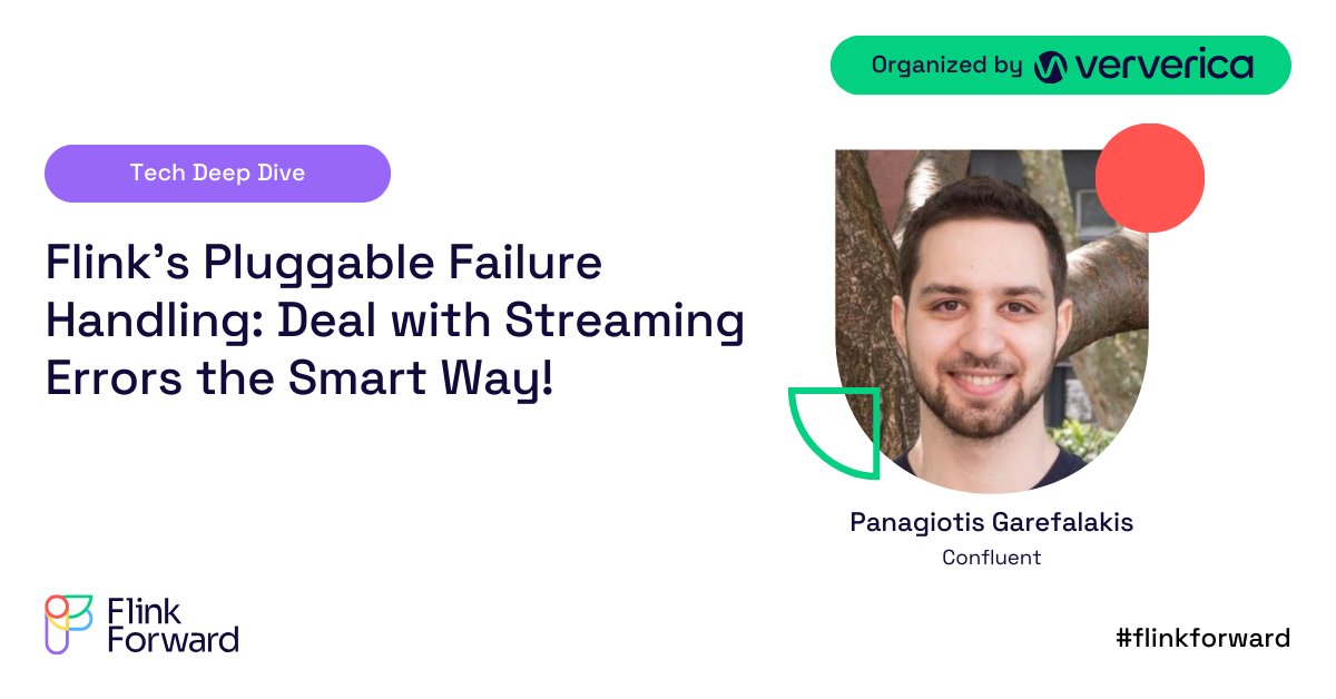 FlinkForward's tweet photo. Nov 8th is right around the corner! Join @confluentinc to learn how to prepare for and handle failures in your dataflows using #ApacheFlink in this tech deep dive session.

🔩Become a technical pro at #FlinkForward with training prior to the conference: https://t.co/1Tx8XG0iP7 https://t.co/dq5Ba7Jwox