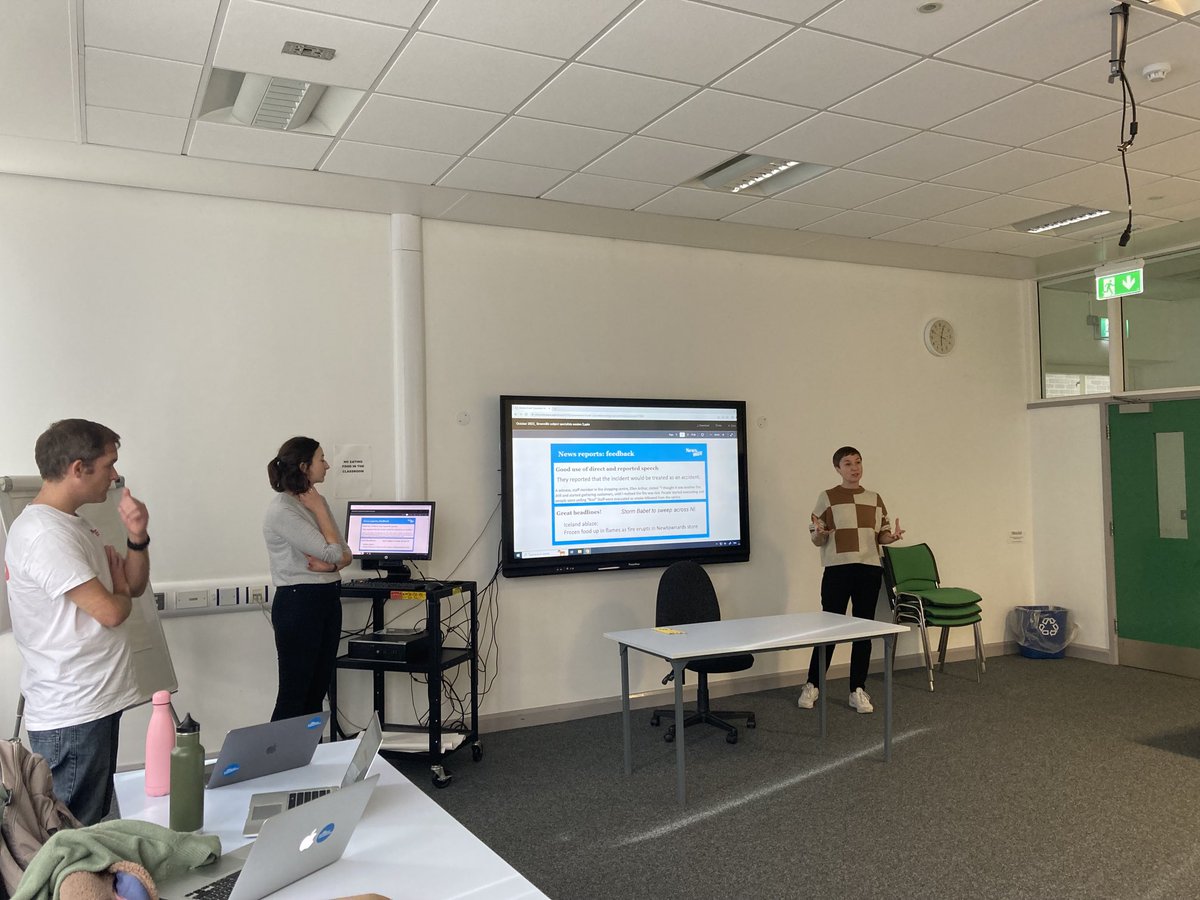 diane mcclelland (@ydmcc1) on Twitter photo <a href="/stranbelfast/">Stranmillis University College</a> Year 3 BEd Primary English specialists enjoying a wonderfully informative afternoon with <a href="/GetNewsWise/">NewsWise</a> developing their skills as editorial leads for our News Wise Day. Thank you Elli, Sorcha and Paul, we can’t wait! #learningleaders #newsliteracy <a href="/stranbelfast/">Stranmillis University College</a> Year 3 BEd Primary English specialists enjoying a wonderfully informative afternoon with <a href="/GetNewsWise/">NewsWise</a> developing their skills as editorial leads for our News Wise Day. Thank you Elli, Sorcha and Paul, we can’t wait! #learningleaders #newsliteracy