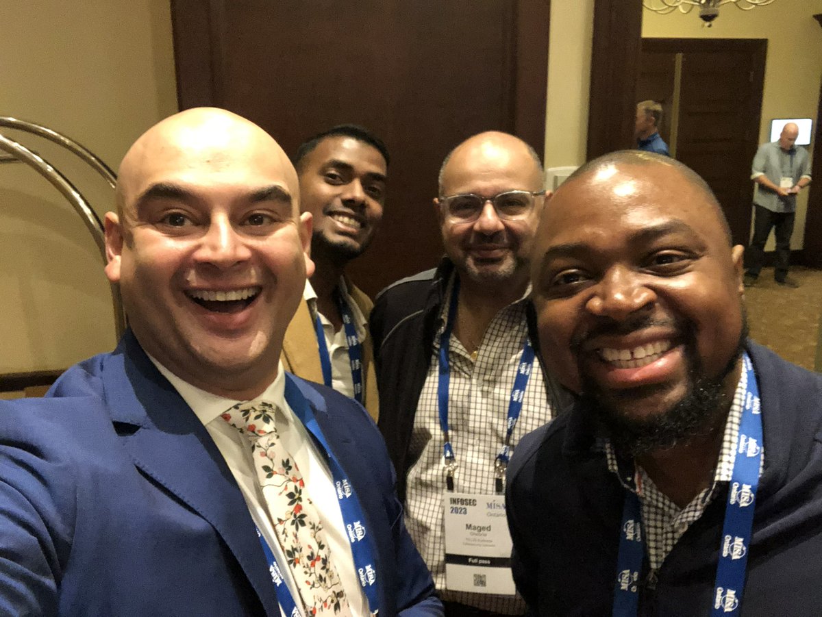 anthonyfernanTO's tweet image. Terrific start to @MISAOntario #InfoSec2023 conference at the beautiful @DeerhurstResort. Great collaboration between municipal IT leaders and industry vendors on how we can protect municipal governments from cybersecurity security attacks. #onpoli #TELUS