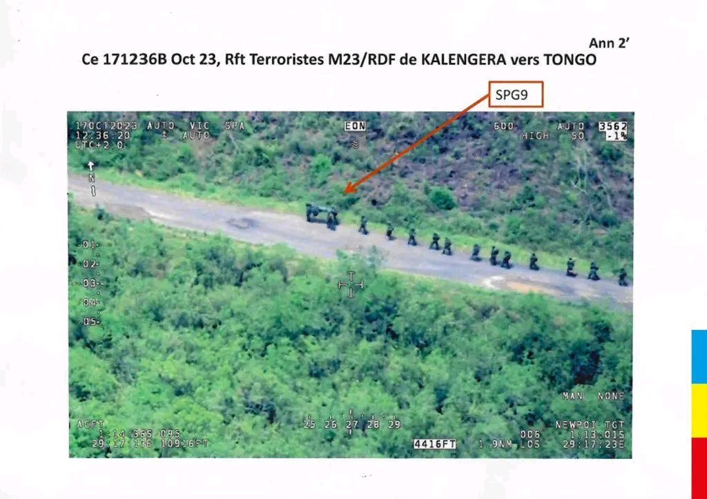 KavandaDj's tweet photo. « Encore pris la main dans le sac par nos drones ! Nouvelle incursion de l’armée rwandaise en renfort aux terroristes du M23/RDF essoufflés. Massacres en série dans les villages de Ruzenze, Bishishe, Marangara, Tongo, Rutshuru ! Y aura des conséquences ! » Patrick Muyaya.
#Rbkcom https://t.co/Qs4JBhifXf