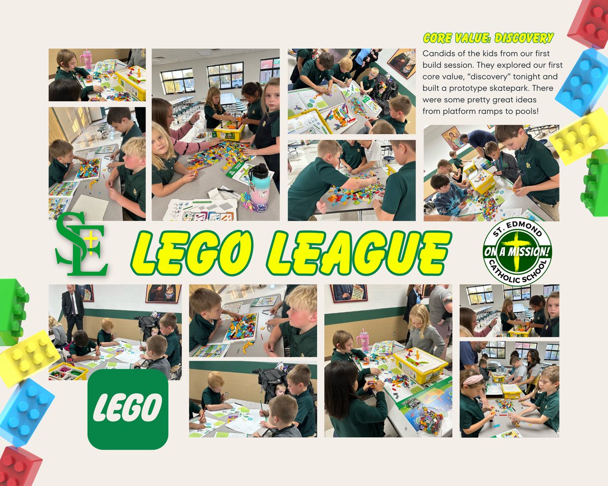 Meanwhile, in Lego League this week. Looks like the kids enjoy building with their friends! . . . #discovery #creative #build #imagination #explore #teamwork #legoleague #friends #lessons #educationthroughfun