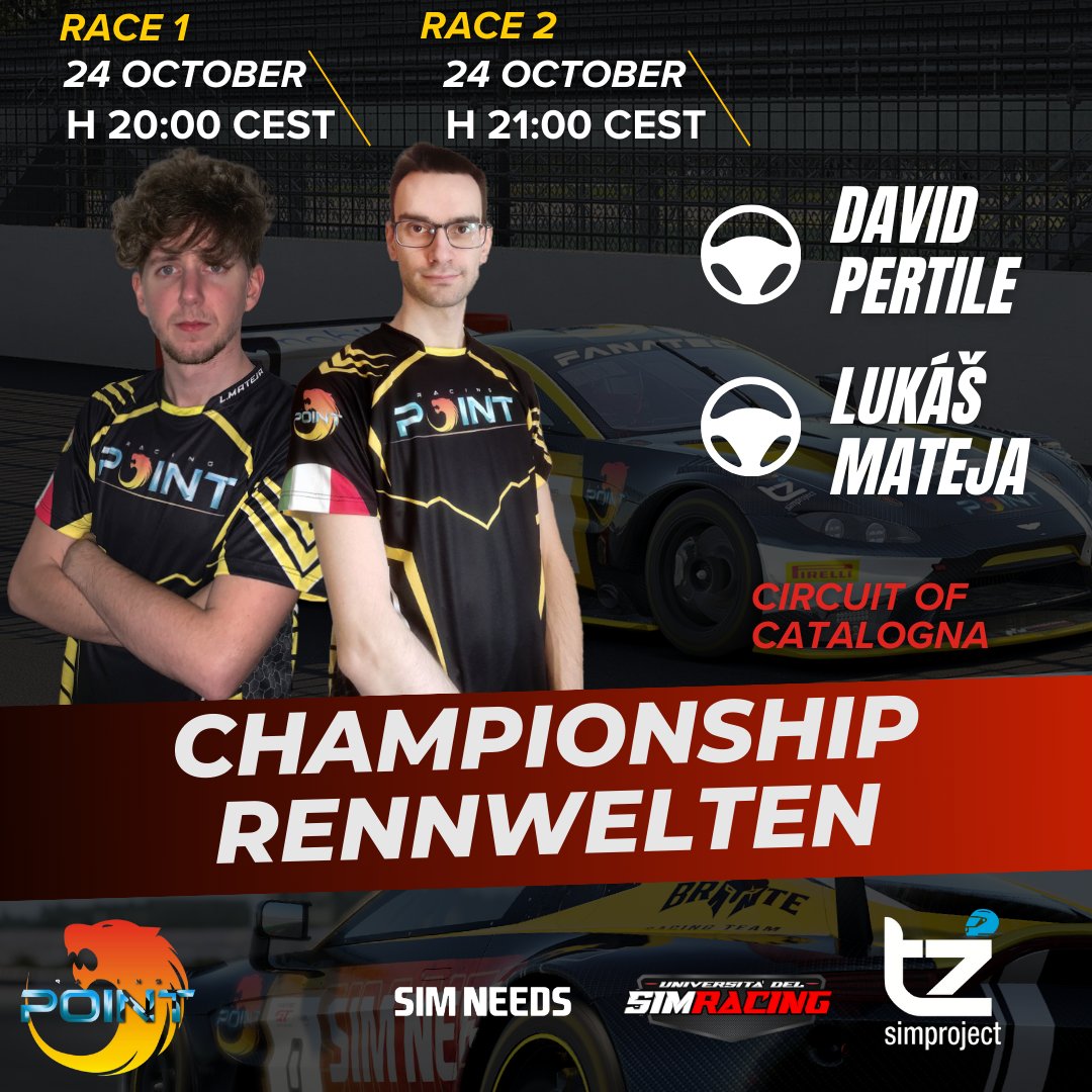 TeamRacingPoint's tweet image. Good Luck Guys 🔥
#simracing #simdriver #simracer #car #cars #motorsport #racing #race #virtualracing #esportsracing #fanatec #simucube #AssettoCorsa