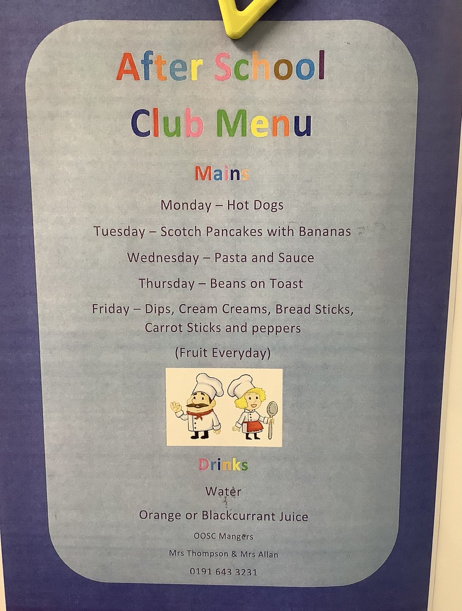 CPS_CClub's tweet image. Menu for this week 23/10/23