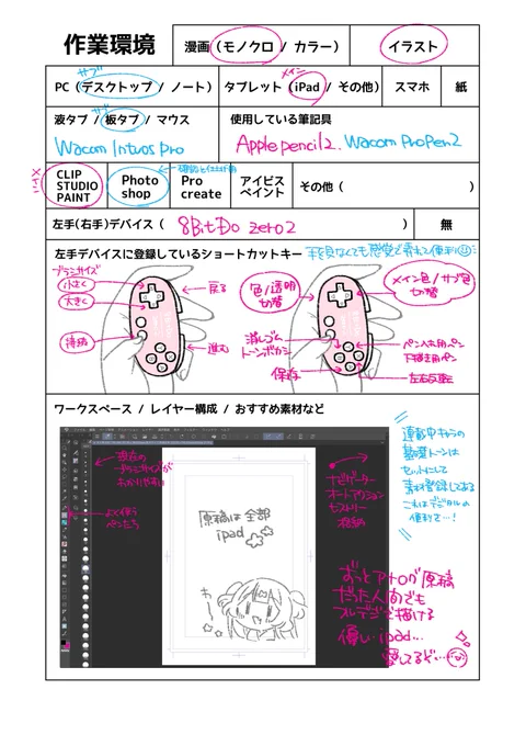 #みんなの作業環境教えて こんな感じ〜