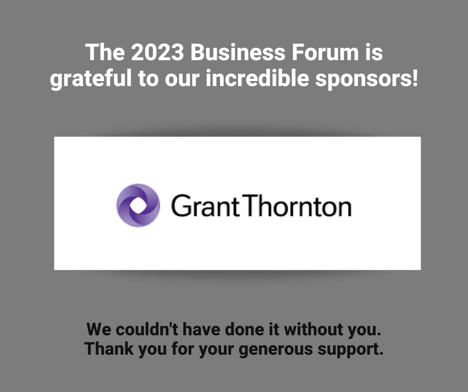 👏A huge thank you to Grant Thornton for sponsoring the 2023 Business Forum!

👏Just over a week to go, don't delay and sign up today! bit.ly/2023businessfo…

#2023businessforum #shuswapbusiness #businesssupport #salmonarm #shuswapbusiness #smallcitybigideas #SAbigideas