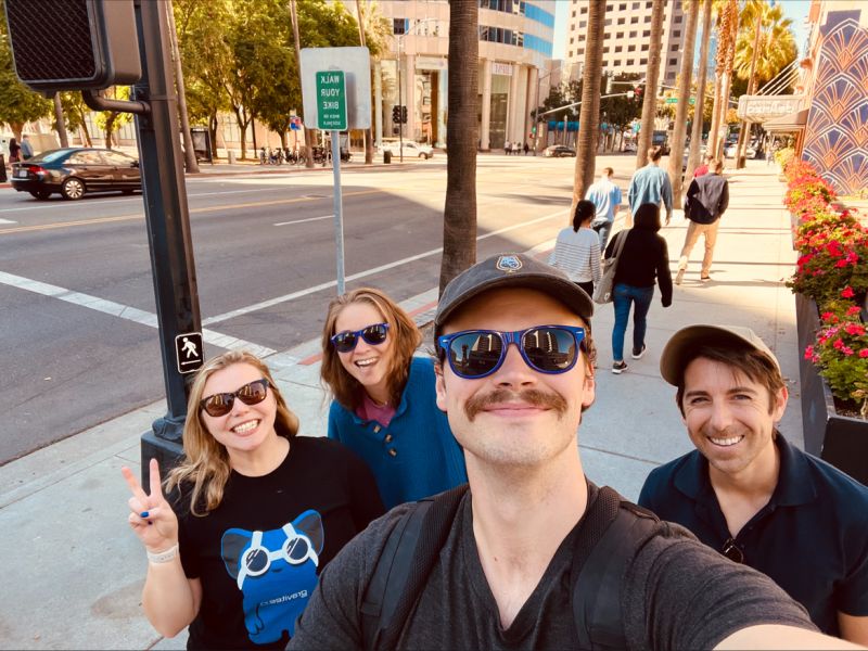 #GraviteeWorldTour2023 continues in Santa Clara, CA. We'll be discussing the challenges of API management in an event-native world – hope to see you out there! P.S. This is a picture from last year, shortly after surviving our first 5.1 magnitude earthquake. #teambuilding