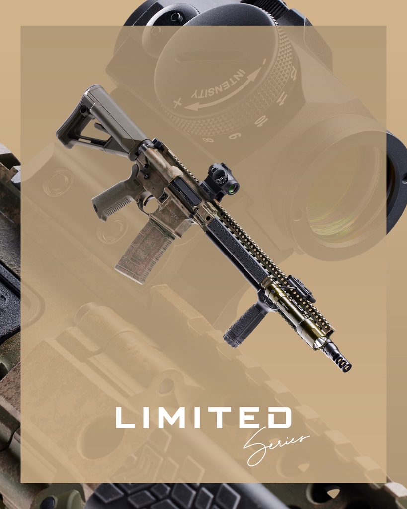 AimpointUSA's tweet image. Here it is! The DDM4 V9 &quot;Bacon Bits&quot; by Daniel Defense&apos;s is their next limited series rifle in 300blk featuring our Micro T-2 red dot sight.

Check it out here!
aimpoint.info/46DAx5I

#Microt2 #DDM4 #Baconbits #300blk