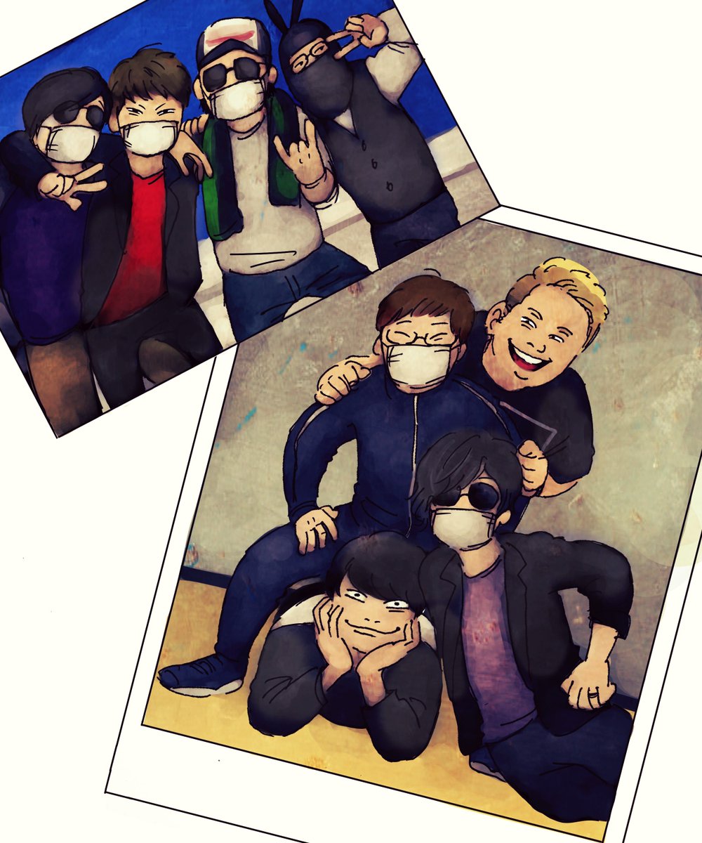 koukawamitisuu's tweet photo. #最終兵器俺達14周年
おめでとうございます。
4人集まったときのゆるくて楽しそうで賑やかな雰囲気が最高に好きです。
疲れたときにそれを見てニヤニヤする時間はどんなリポビ夕ン的な飲み物よりも効きます。
これから先、末永く最俺が続きますように… https://t.co/b7Urc2hDh2