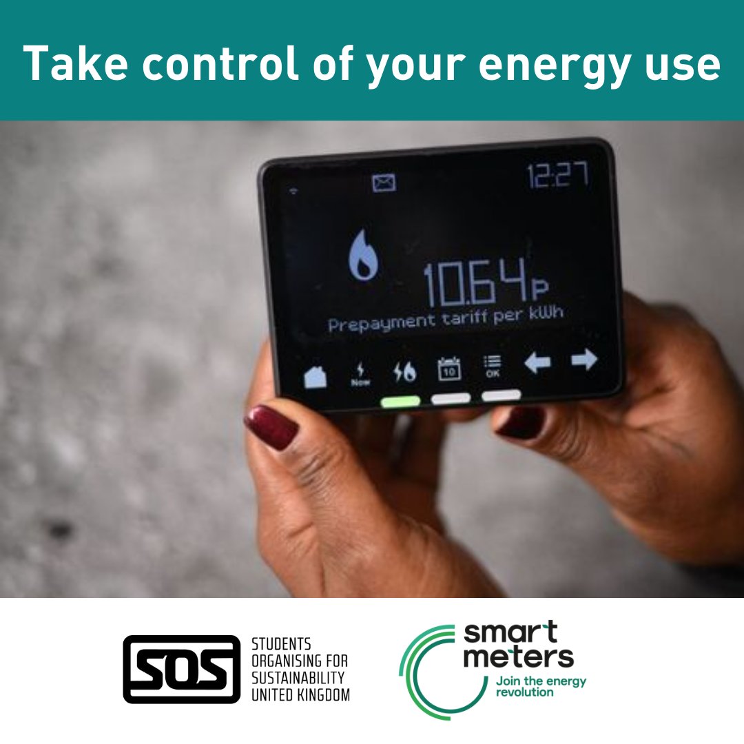 sosukcharity's tweet photo. Smart meters accurately measure how much energy you're using, showing what you are spending on their in-home displays in near-real time.
They also send readings to your supplier automatically, meaning no extra work from you ⚡️#SmartMeterAwarenessWeek https://t.co/m8L5LWFnnL https://t.co/2EuDcEjwvS