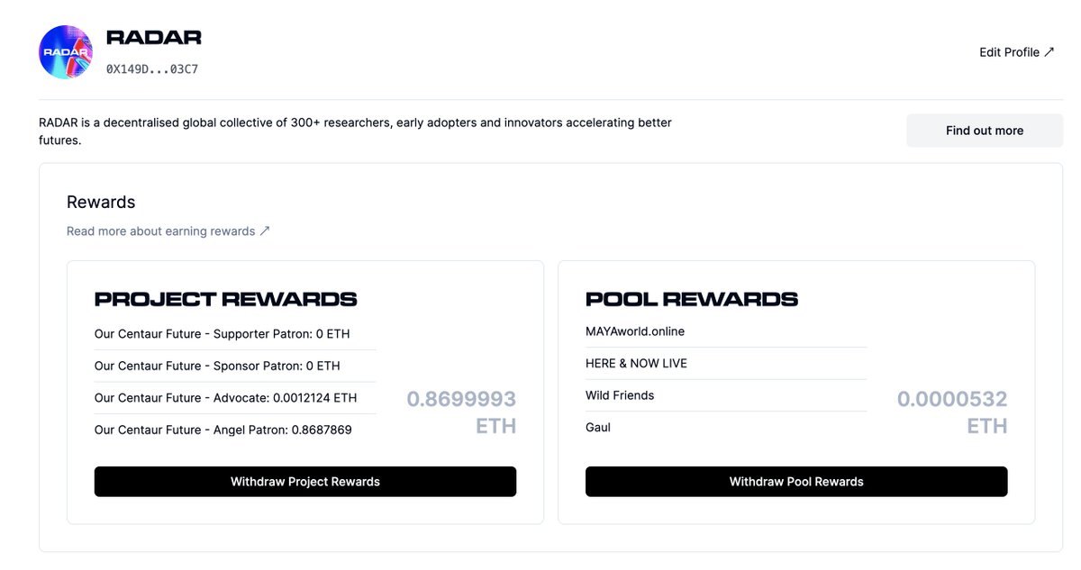 Launch by RADAR tweet media