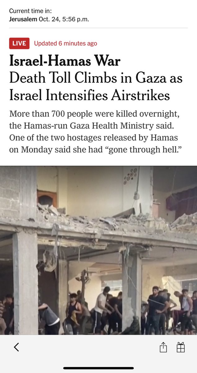 Ari (@afried248) on Twitter photo After reporting fake casualty stats following the Hamas hosptial bombing the <a href="/nytimes/">The New York Times</a> continues to further Hamas’s propaganda war against Israel by highlighting unverified casualty figures provided by a terrorist organization. What an embarrassment. I expect better. After reporting fake casualty stats following the Hamas hosptial bombing the <a href="/nytimes/">The New York Times</a> continues to further Hamas’s propaganda war against Israel by highlighting unverified casualty figures provided by a terrorist organization. What an embarrassment. I expect better.