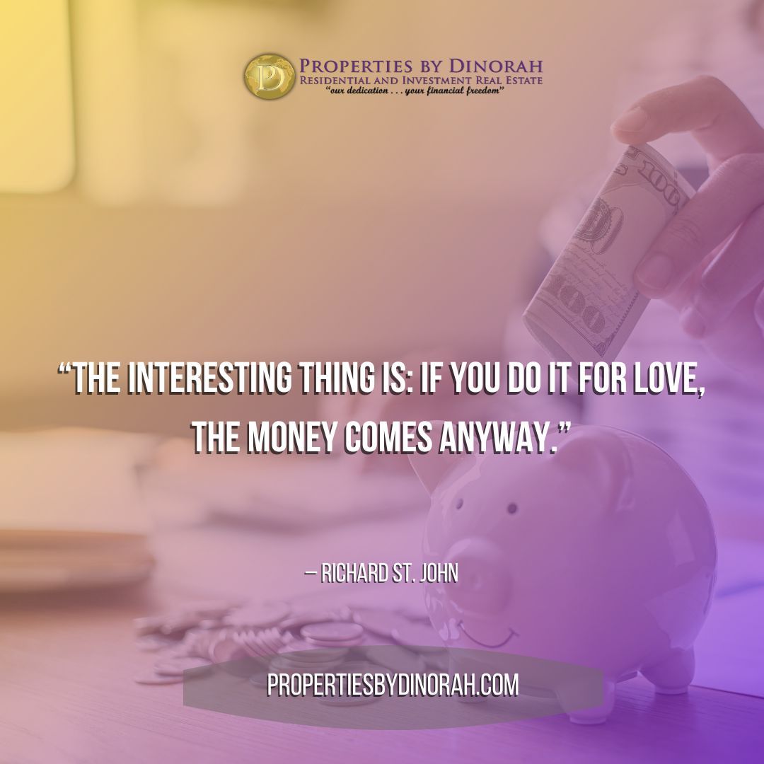 DiCarmenate's tweet photo. “The interesting thing is: if you do it for love, the money comes anyway.” - Richard St. John

#propertiesbydinorah #santaanahouses #dinosellssantaana #santaanahouseforsale #santaanasellers #santaanabuyers #ochousing #ochouseforsale #orangecountysellers #santaanarealestate https://t.co/rdHtTUv4Bv