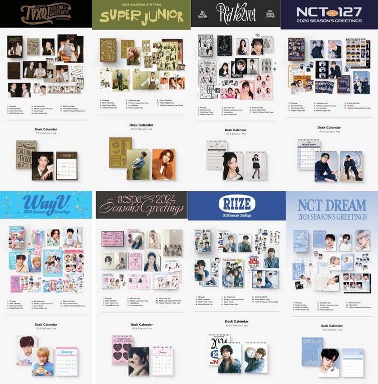 [OPEN PO] SM ARTIST SEASON'S GREETING 2024 FULLSET

💰 845.000 DP 550.000 

est. berat 1.7kg
✅️ shipping tax
✅️ GO
✅️ pilih website
📍Surabaya, Jatim

close? TBA