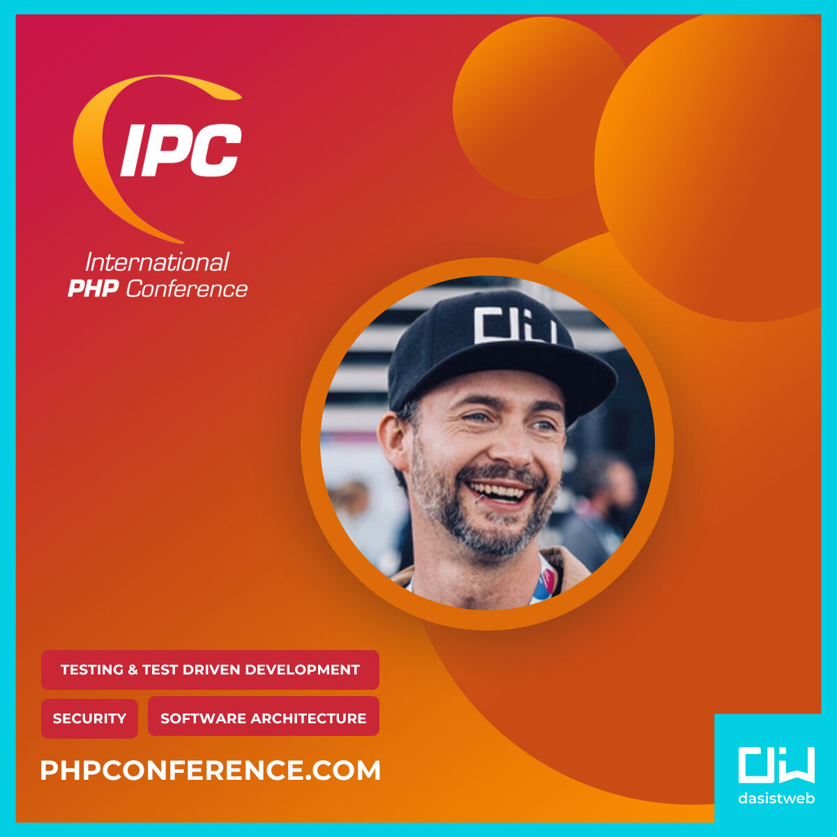 dasistweb GmbH (@dasistweb) on Twitter photo π£ This week <a href="/boxblinkracer/">Christian Dangl</a> will be at the #PHP Conference:
Oct 25. π Software architecture for lasting software: 3 simple tips for creating sustainable software architectures
Oct 26. π Cypress #E2E-Testing: how to make large projects maintainable π go.dasistweb.de/SpeakerCD π£ This week <a href="/boxblinkracer/">Christian Dangl</a> will be at the #PHP Conference:
Oct 25. π Software architecture for lasting software: 3 simple tips for creating sustainable software architectures
Oct 26. π Cypress #E2E-Testing: how to make large projects maintainable π go.dasistweb.de/SpeakerCD
