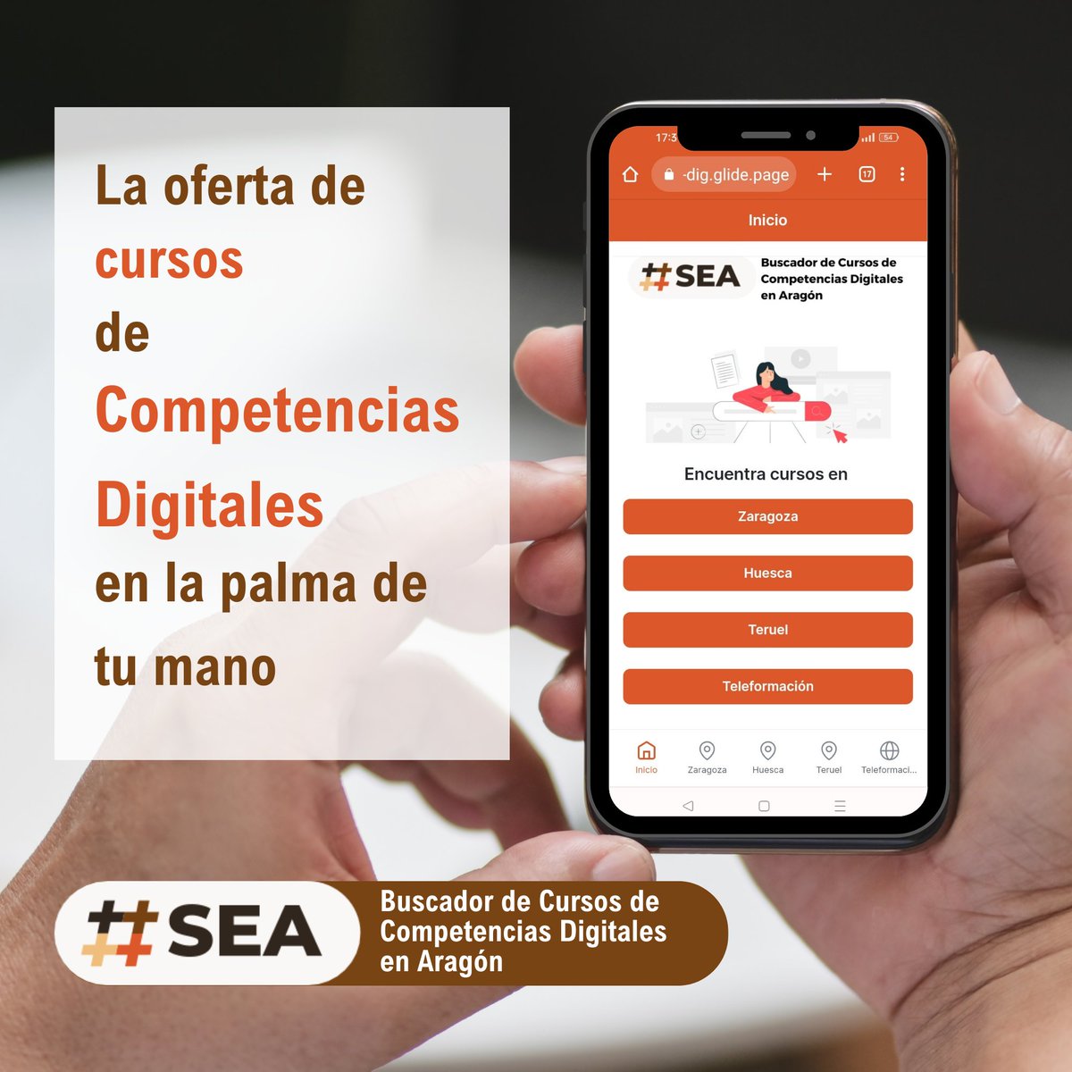 SumandoEmpleoAr's tweet photo. Las #CompetenciasDigitales son fundamentales, en la búsqueda de empleo, para mantener el actual puesto de trabajo y para promocionarte dentro de la misma empresa.

En nuestro #buscador de cursos de Competencias Digitales encontrarás el que necesitas.

👉 https://t.co/19eS1JVFfl https://t.co/rmUogEAfhe