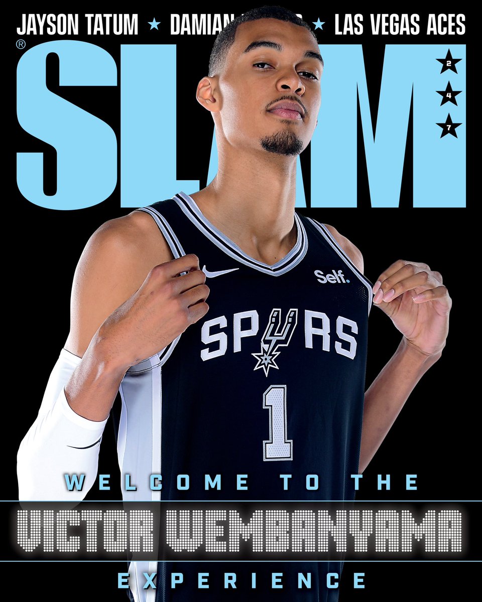 Show starts now. 🍿 ❗️

Victor Wembanyama covers SLAM 247. Cover story by <a href="/SheaSerrano/">Shea Serrano</a>. slam.ly/wemby-247