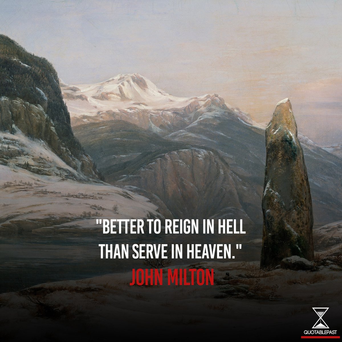 TheQuotablePast's tweet photo. John Milton. #QuotablePast https://t.co/wYxI1TTzaR