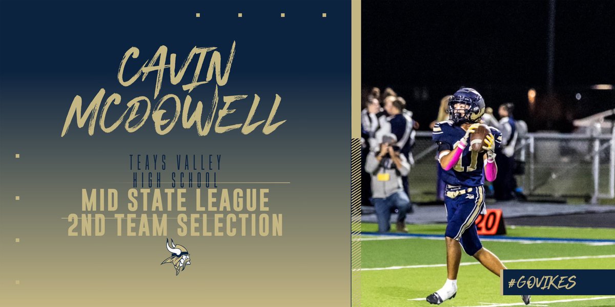 Congratulations to these Vikings for earning 2nd Team All MSL.