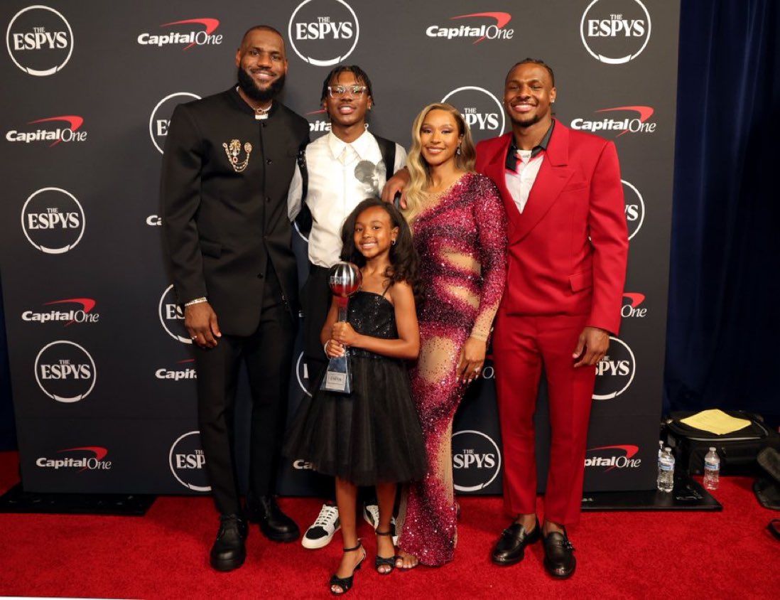 Savannah James says she wants Lebron to stay in the NBA long enough to play with both of his sons Bronny and Bryce