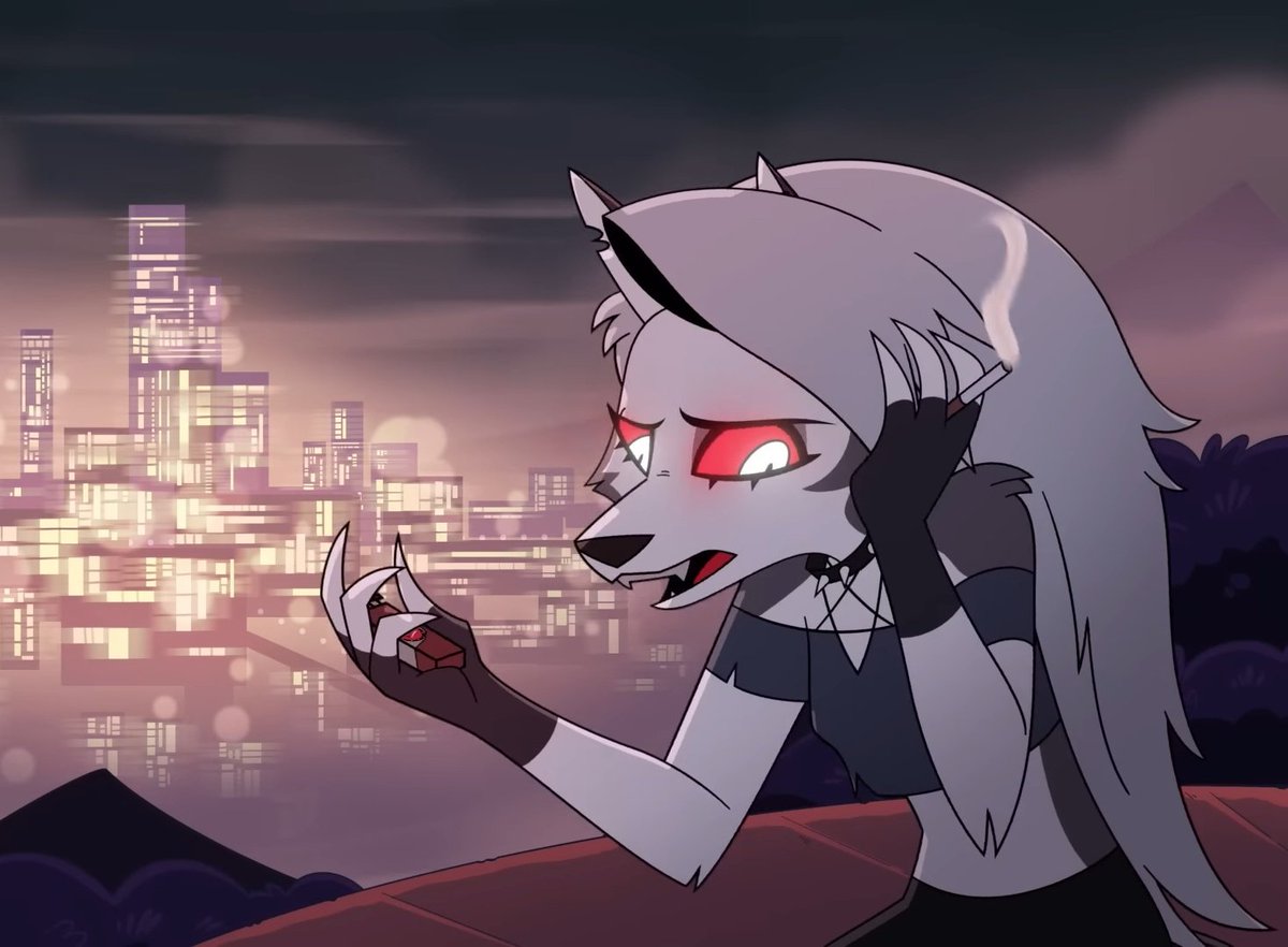 DailyLoonie's tweet photo. Today's Daily Loona! 🌙

"Sometimes... sometimes it's not as simple as that, this kinda shit gets messy. Everybody's got issues... especially dads."

#HelluvaBoss 
#HelluvaBossLoona https://t.co/XRG7M8vidd