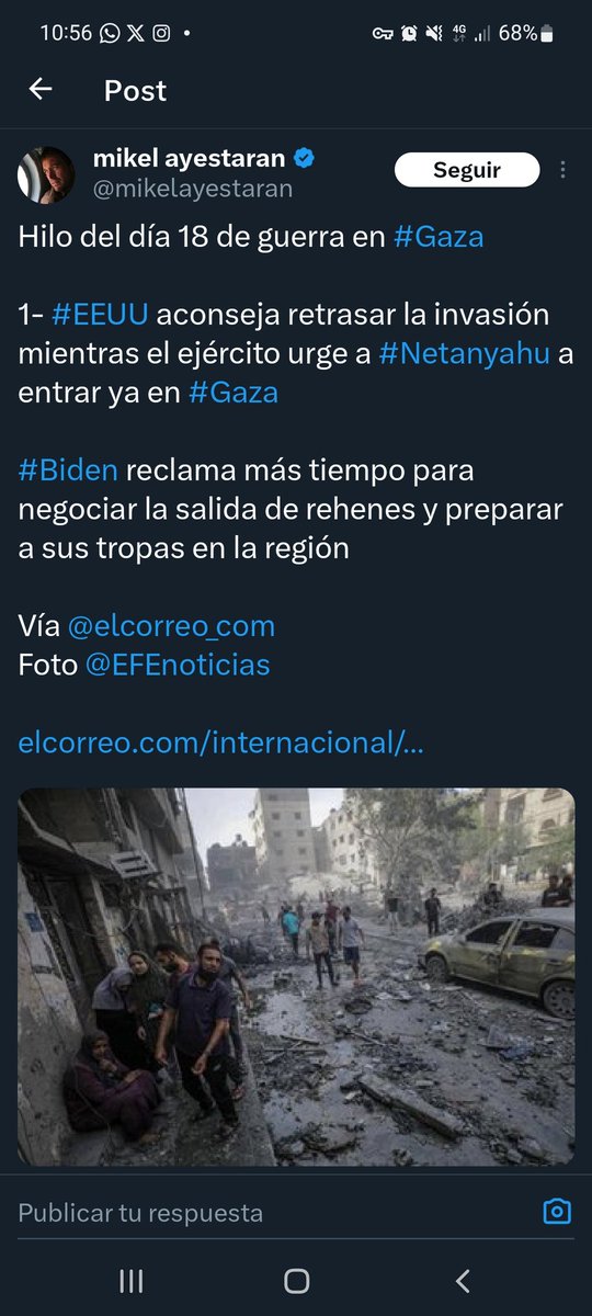 issita_01's tweet photo. La labor periodística de @mikelayestaran ofrece una visión completa del conflicto, una #construccióndelanoticia clara y precisa.
Doble lección @CarmelaRios para los estudiantes de la @laprofedice_pod
@Yamailita @manuortizh @Bryan_Mut @josejoseapollo @CarmenMaturell @Schez_Ana_ https://t.co/wdvewCp19w