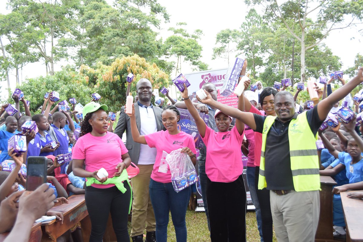 Thank you so much Bugiri, it was such a great moment with you. Thank you so much to the 17 schools that we facilitated we counseling and guidance, training and skilling of girls in menstrual hygiene and making reusable sanitary pads. #padagirlcampaign in #busogaregion continues.