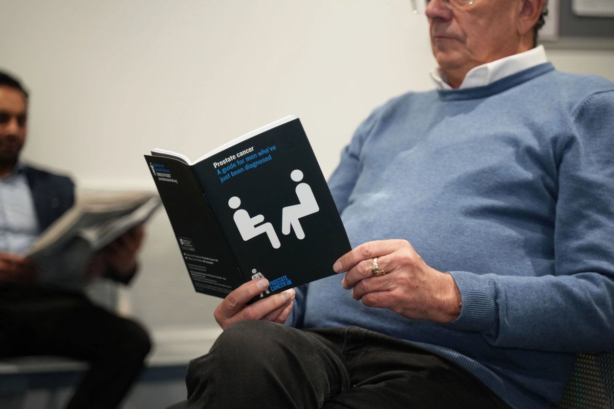 Recently been diagnosed with prostate cancer? We know it can feel overwhelming. Our recently updated guide will help you on your journey. Download or order to your home: bit.ly/3tFzNOY