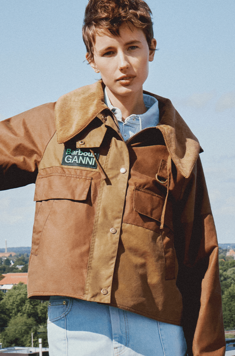 theretrostore's tweet photo. GANNI and Barbour's New Collaboration Is Full of Love - Hypebae https://t.co/3eQzuE99a2 https://t.co/9k75cYE822
