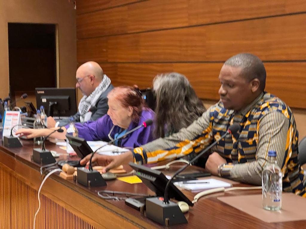 UccaUg's tweet photo. Our @jbyomuhangyi emphasised the need to strengthen legal frameworks to regulate activities of Transnational Corporations in International Human Rights Law. @ISERUganda @ESCRNet @Anti_Slavery @AfricanACCA @TreatyAlliance @KIOSFoundation https://t.co/5wIuEQ7HIk