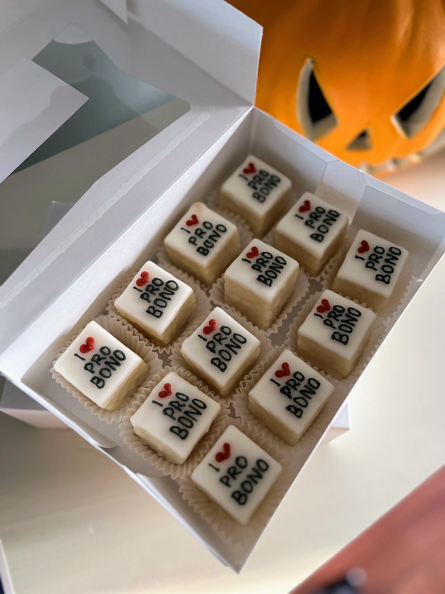 Happy Pro Bono Week!  We are excited to share these delicious treats with students at <a href="/UofSCLaw/">USC Joseph F. Rice School of Law</a>.