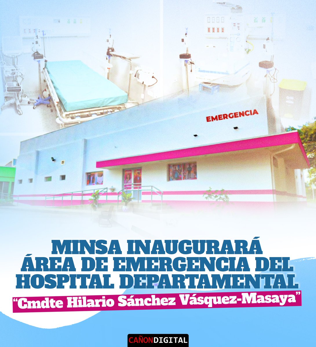 Sánchez Vásquez-Masaya”, para atender en mejores condiciones a más de 400 mil habitantes de 162 Barrios y 230 Comunidades de Masaya.
#Nicaragua 
#FSLNOctubreVictorioso 
#FSLNVencimosVenceremos
#FSLNDignidadNacional